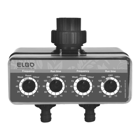 Elgo 1180 Betriebsanweisungen