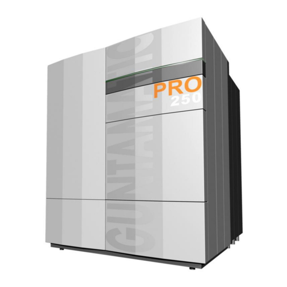 Guntamatic PRO FLEX serie Bedienungsanleitung