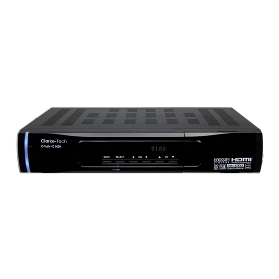 Clarke-tech 5000HD Benutzerhandbuch