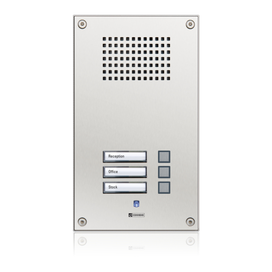 Commend WS 200P Serie Kurzanleitung