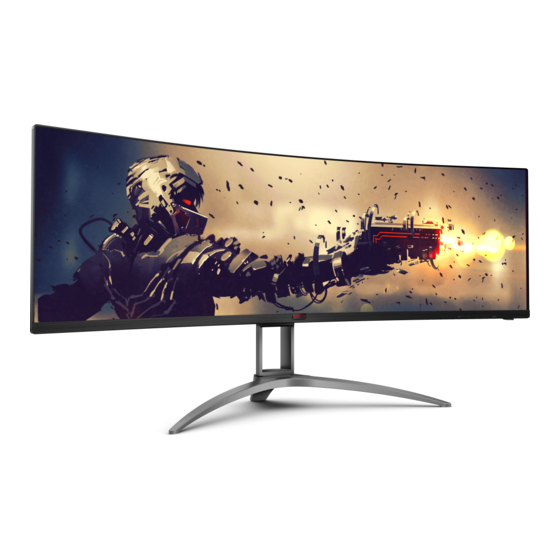 AOC AGON AG493UCX2 Handbücher