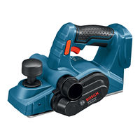 Bosch GHO 18V-LI Professional Originalbetriebsanleitung
