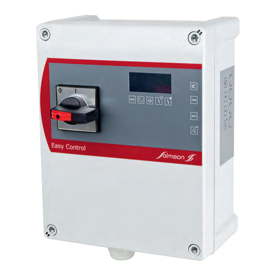 salmson Easy Control MS-L 1x4kW Einbau- Und Betriebsanleitung