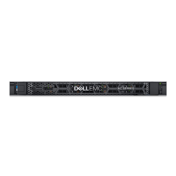 Dell EMC XC Core XC450 Handbuch Für Installation Und Service