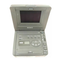 Sony GV-A500E Bedienungsanleitung