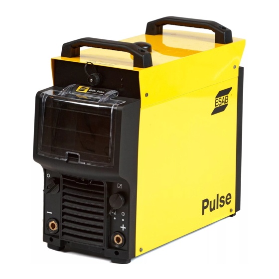 ESAB Mig 4004i Handbücher