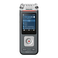Philips VoiceTracer DVT8110/00 Benutzerhandbuch