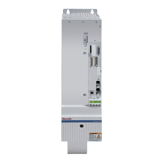 Bosch Rexroth IndraDrive Bedienungsanleitung