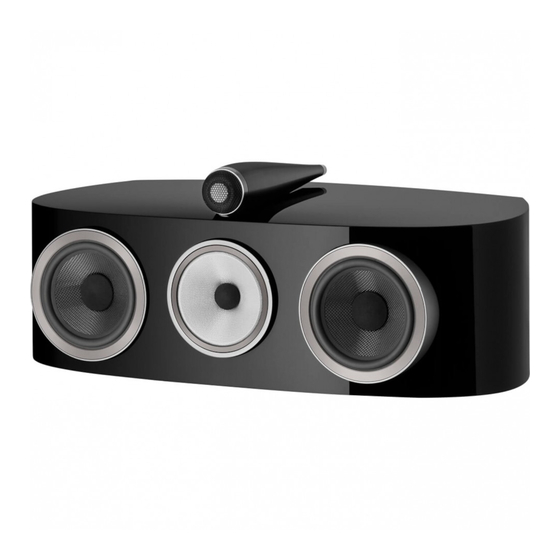 Bowers & Wilkins HTM2 Diamond Bedienungsanleitung