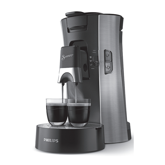 Philips Senseo Select Eco Csa240/20 Bedienungsanleitung