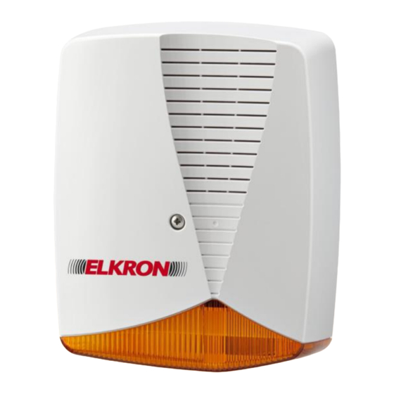Elkron HPA700P Handbuch