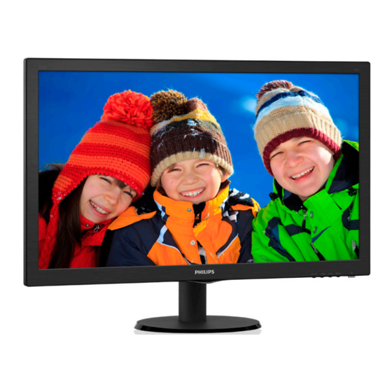 Philips 273V5 Bedienungsanleitung