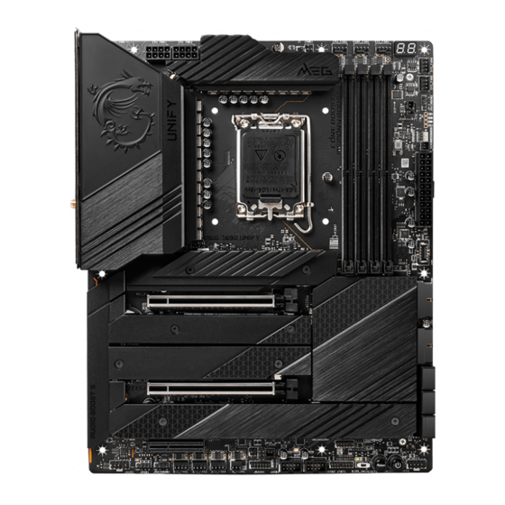 MSI MEG Z690 UNIFY Benutzerhandbuch