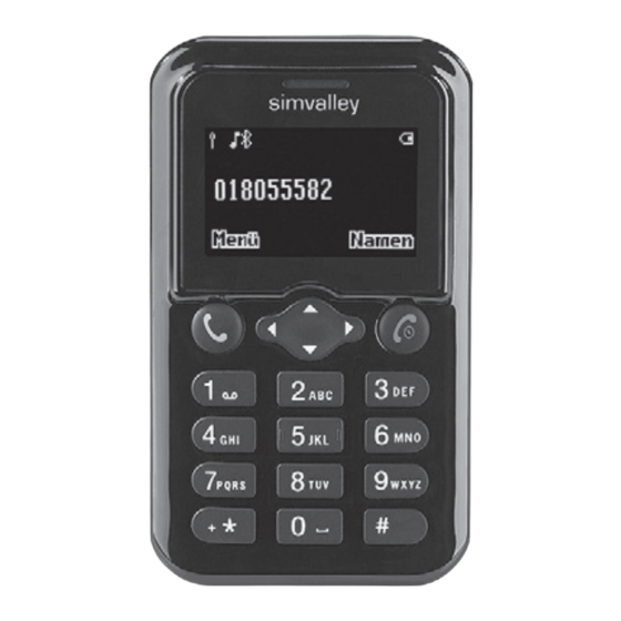 Simvalley Pico RX-482 Bedienungsanleitung