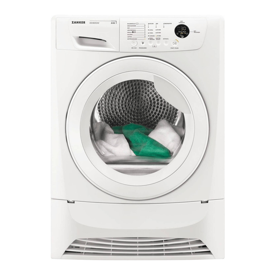 ZANKER KDH8353W Benutzerinformation