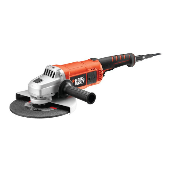 Black & Decker KG2205 Anleitung