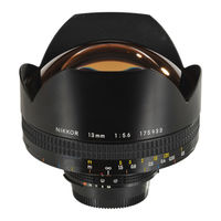 Nikon Nikkor 13mm f/5.6 Gebrauchsanweisung