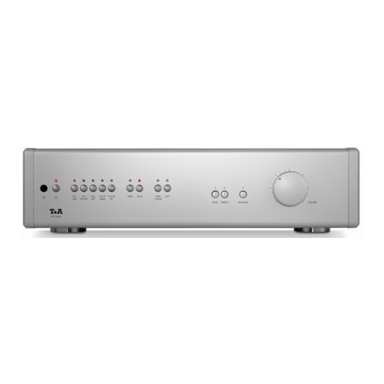 T+A PA 1100 E Bedienungsanleitung