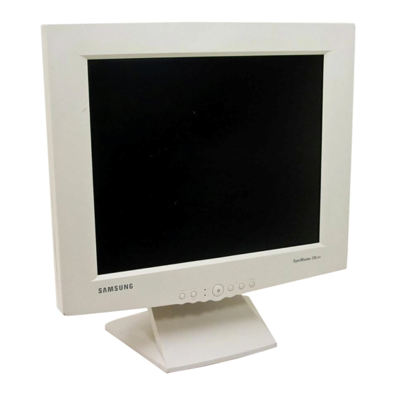 Samsung SyncMaster 770TFT Bedienungsanleitung