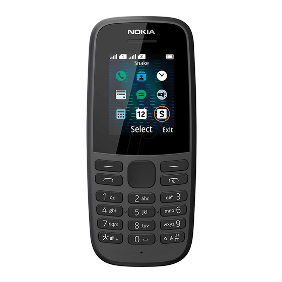 Nokia 105 Dual SIM Bedienungsanleitung