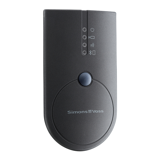 Simons Voss Technologies SmartCD.MP Kurzanleitung