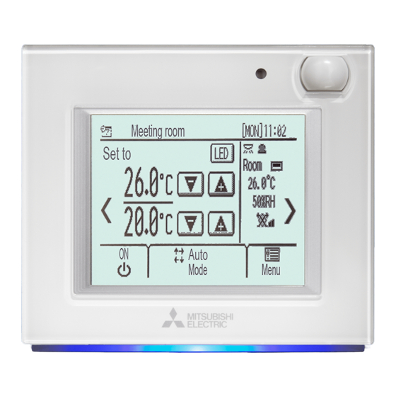 Mitsubishi Electric PAR-U02MEDA Installationshandbuch