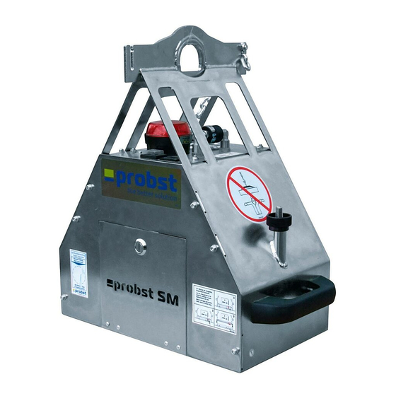 probst STEINMAGNET SM-600 Betriebsanleitung