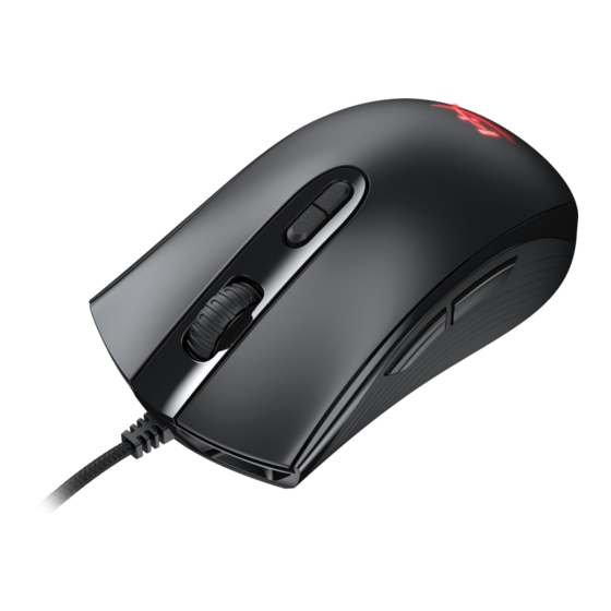 HyperX Pulsefire Core HX-MC004B Anleitungen