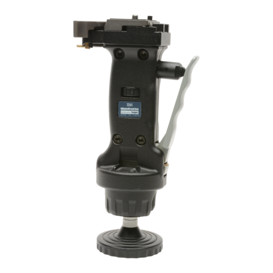 Manfrotto 3265 Bedienungsanleitung