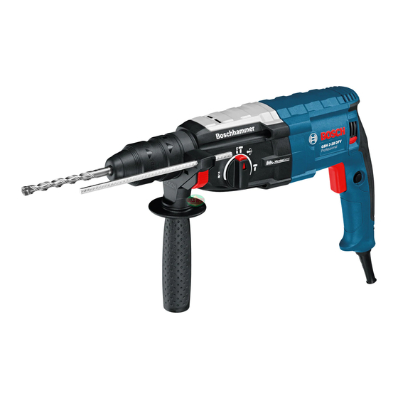 Bosch GBH Professional Originalbetriebsanleitung