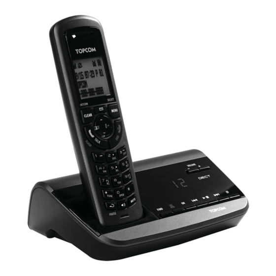 Topcom ULTRA SR1250 ECO Kurzanleitung