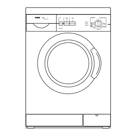 Bosch Maxx wfl 288 y Gebrauchsanleitung