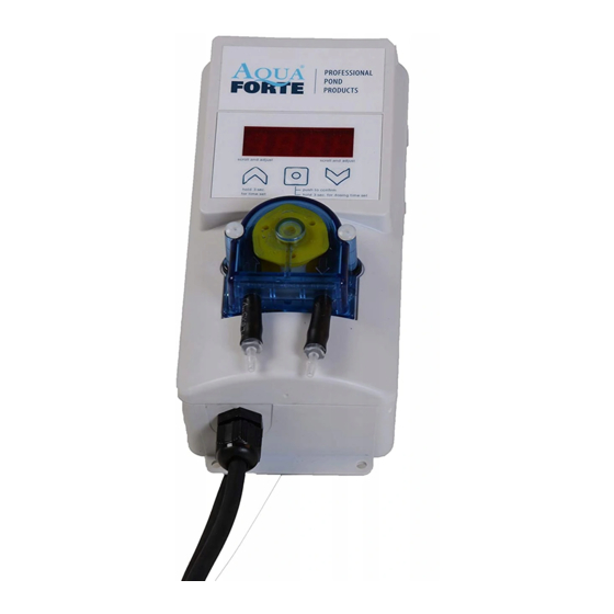 Aqua Forte Dosatech Gebrauchsanweisung