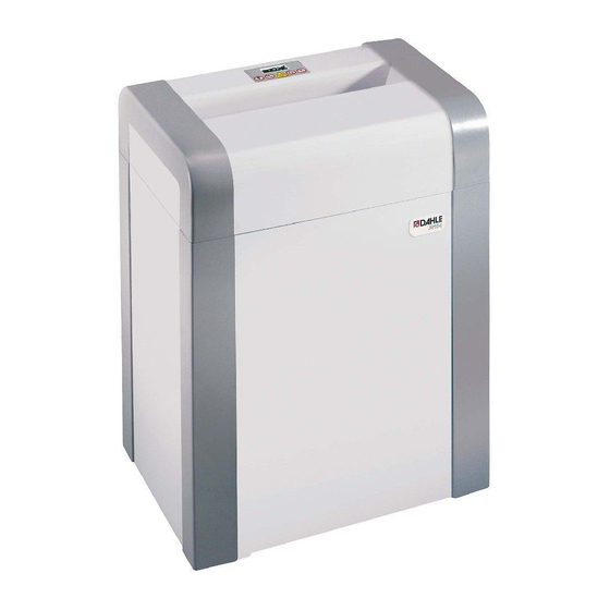 Dahle 30104 Bedienungsanleitung