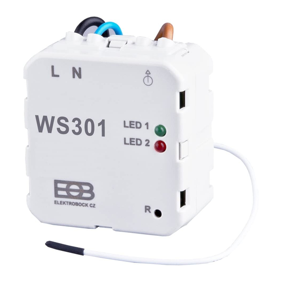 Elektrobock WS301 Bedienungsanleitung