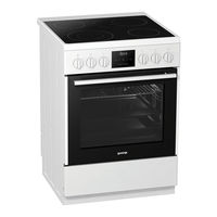 Gorenje EC637E20WKV Gebrauchsanleitung