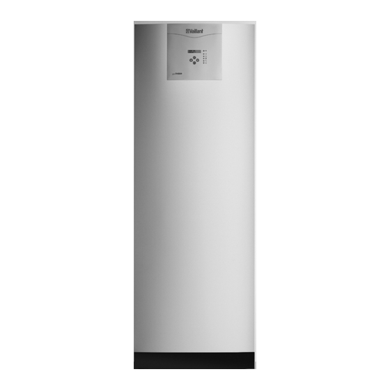 Vaillant geoTHERM VWS 6/1 CK Installationsanleitung Für Den Fachmann