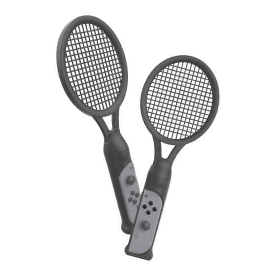 Konix MYTHICS Double tennis racket pack Benutzerhandbuch