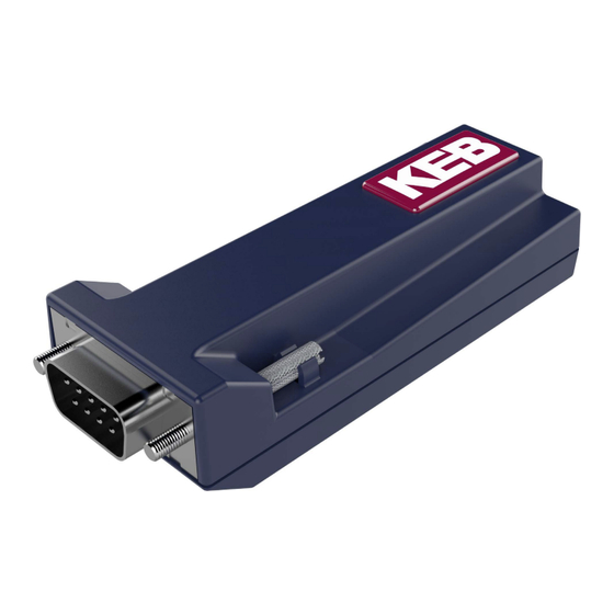KEB COMBICOM Gebrauchsanleitung