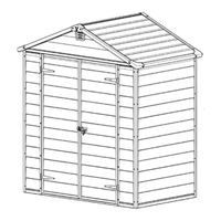 Palram Skylight Shed - 6x4 Montageanleitung