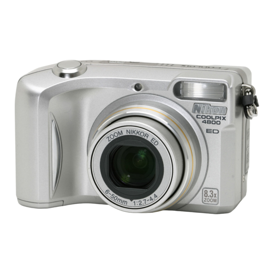 Nikon Coolpix 4800 Handbuch