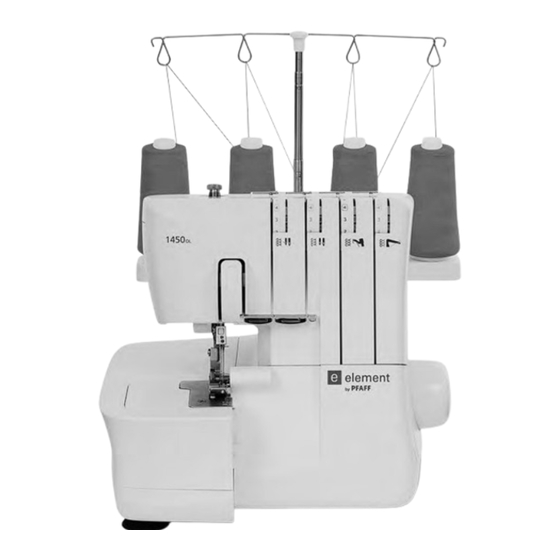 Pfaff element 1450OL Bedienungsanleitung