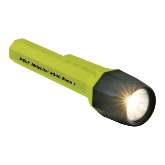 PELI MityLite 2340 Zone 1 Bedienungsanleitung