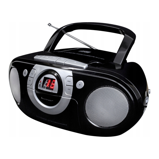 SOUNDMASTER SCD5100 series Bedienungsanleitung