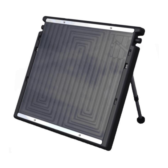 COMFORTPOOL SOLAR PANEL CP-80022 Installation / Benutzerhandbuch