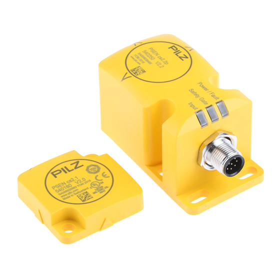 Pilz PSEN cs2.1p Betriebsanleitung