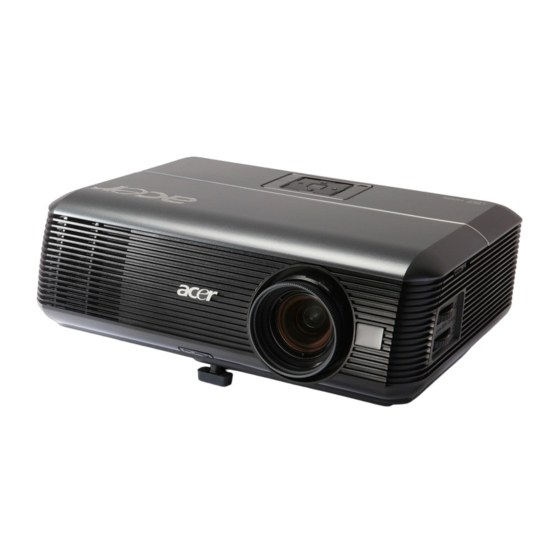 Acer P5281 Benutzerhandbuch
