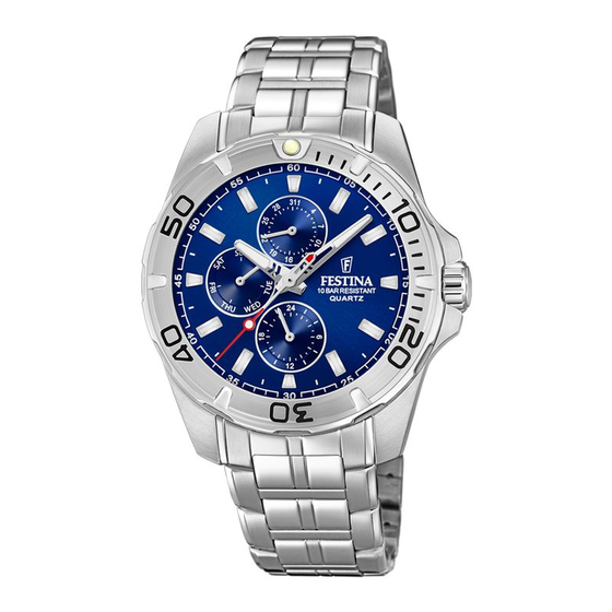 Festina F16235 Betriebsanleitung