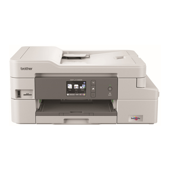 Brother DCP-J1100DW Kurzanleitung
