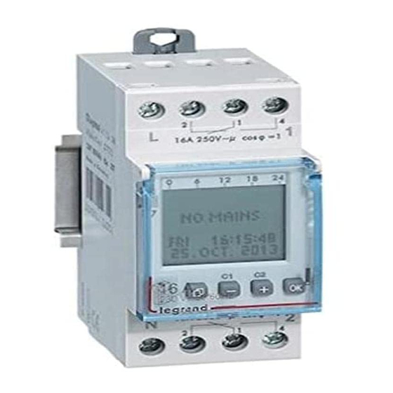 LEGRAND DY22 Bedienungsanleitung